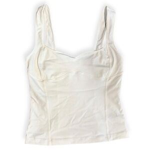 Free People White Tank Top